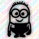 Glitter Tattoo Faketoos - Minion (small)