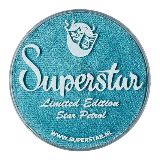 Face Paint & Body Paint Aqua Superstar - Star Petrol Blue (shimmer) (16g)