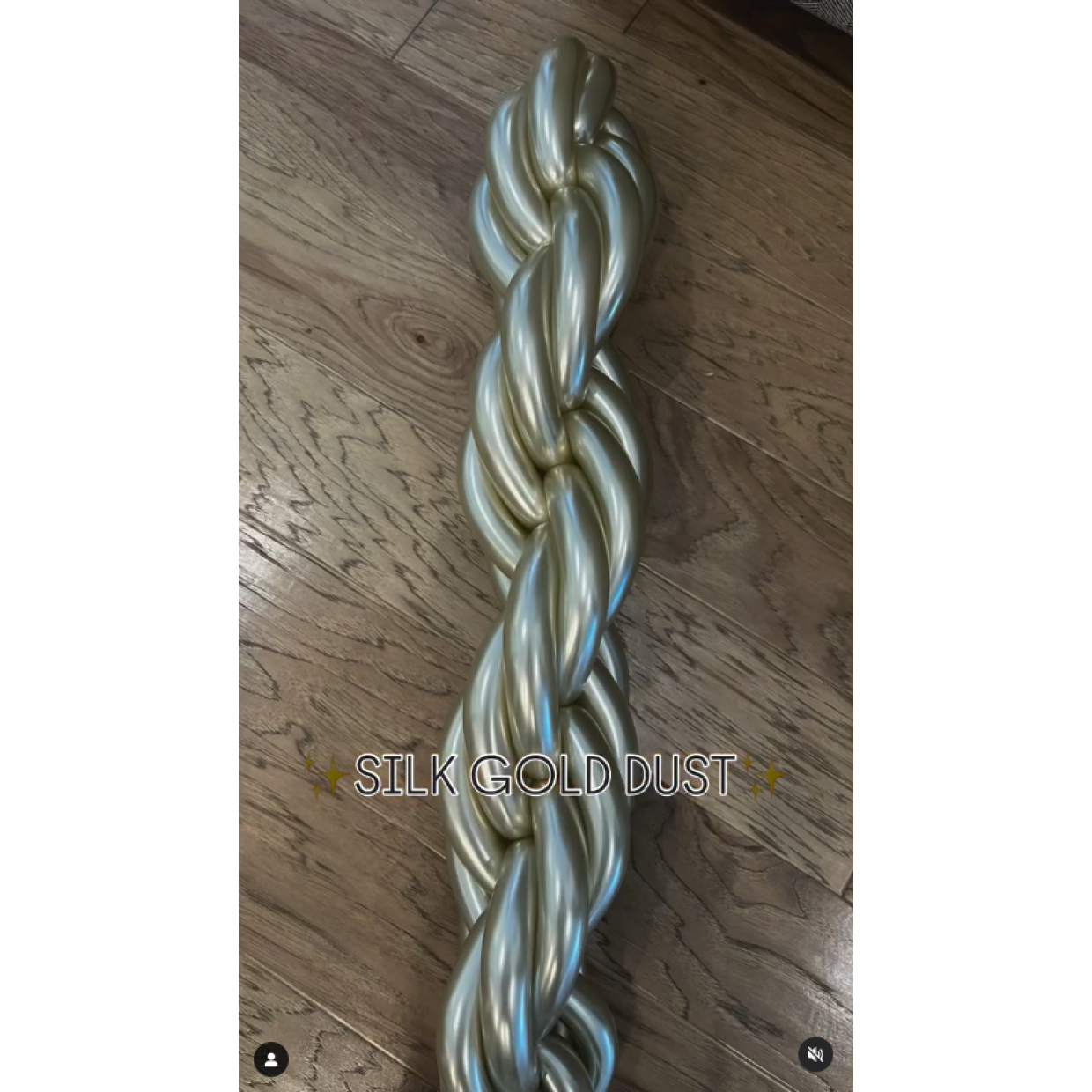 Modelling Balloons DTX (Sempertex) - Silk Gold Dust (50/260s)