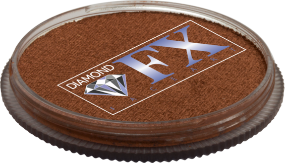 Face Paint & Body Paint Aqua Diamond FX - Metallic Copper (30g)