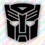 Glitter Tattoo Faketoos - Optimus Prime (small)