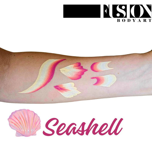 Face Paint & Body Paint Aqua Fusion - Sea Shell - One Stroke (30gr)