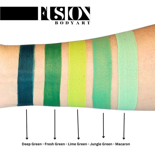 Face Paint & Body Paint aqua Fusion - Prime Jungle Green (32g)