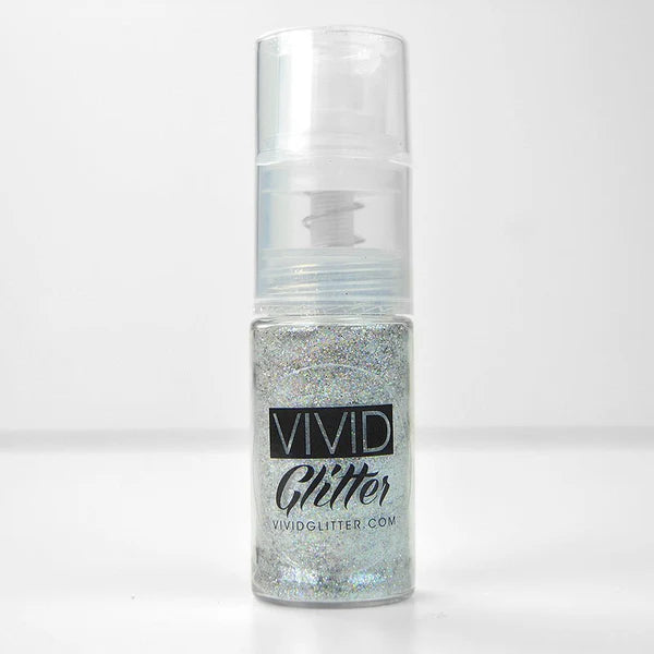 Fine Mist Spray Pump Vivid Glitter - Zirconia (7.5g)