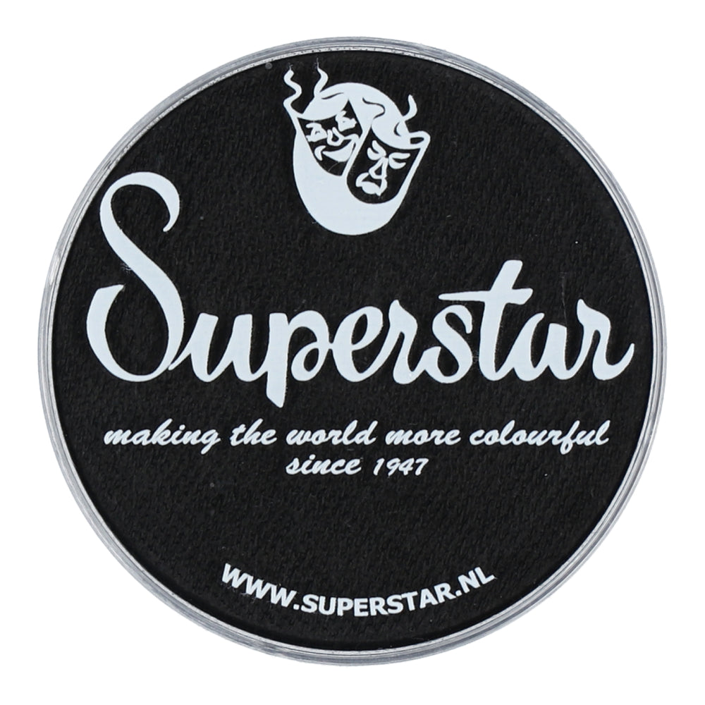 Face Paint & Body Paint Aqua Superstar - Black (45gr)