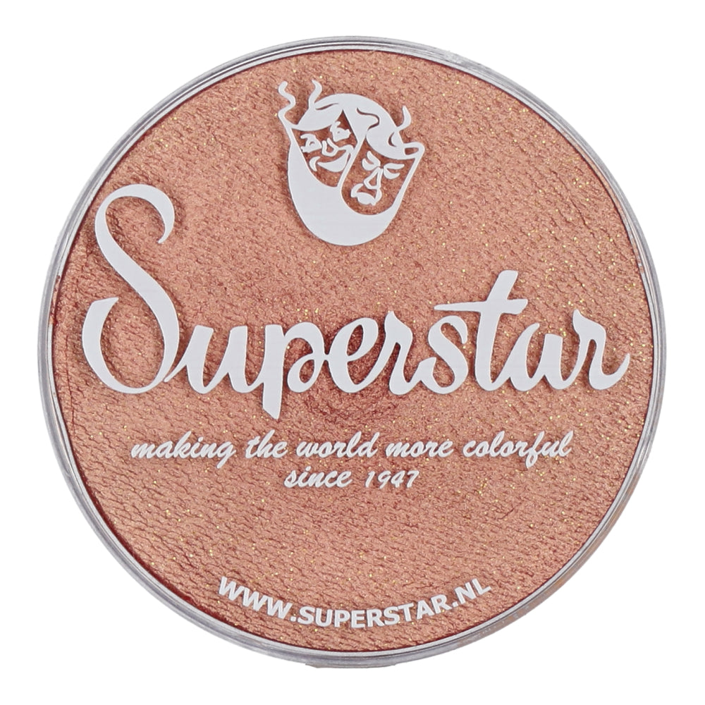 Face Paint & Body Paint Aqua Superstar - Rose Peach with Glitter (shimmer) (16gr)