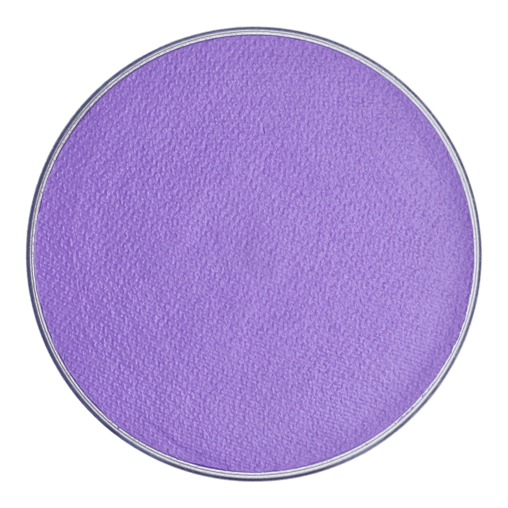 Infinity Faces offers a round tin of cruelty-free, purple La-laland (16gr) face and body paint from their Aqua Superstar line.
