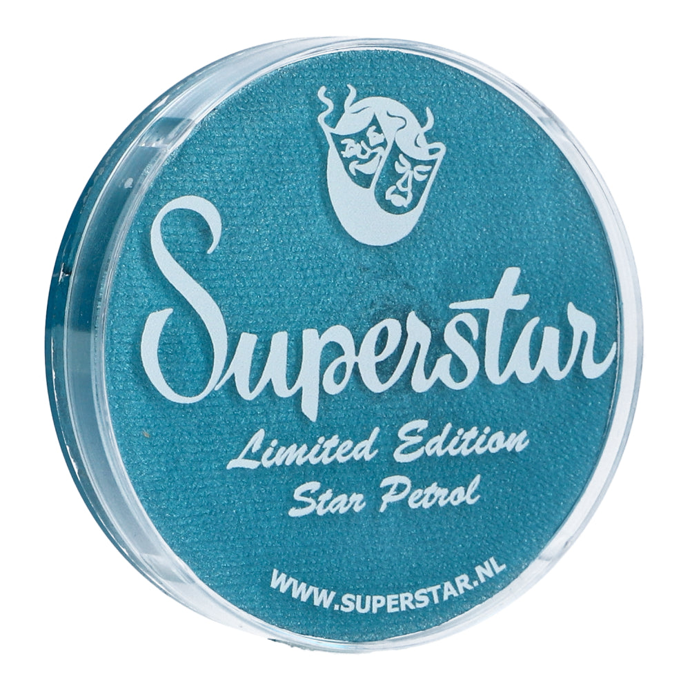 Face Paint & Body Paint Aqua Superstar - Star Petrol Blue (shimmer) (16g)