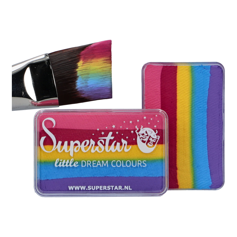 Face Paint & Body Paint Aqua Superstar - Little Rainbow (One Stroke) (30gr)