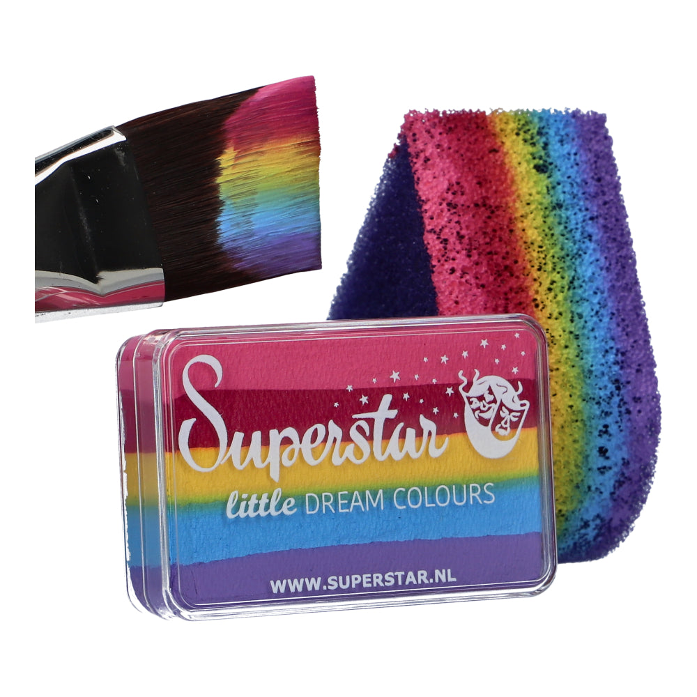 Face Paint & Body Paint Aqua Superstar - Little Rainbow (One Stroke) (30gr)