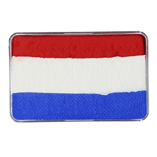 Face Paint & Body Paint Aqua Superstar - Little Red, White & Blue One Stroke (30gr)