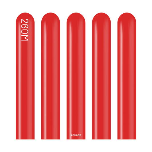 Modelling Balloons Kalisan - Standard Red (100/260s)