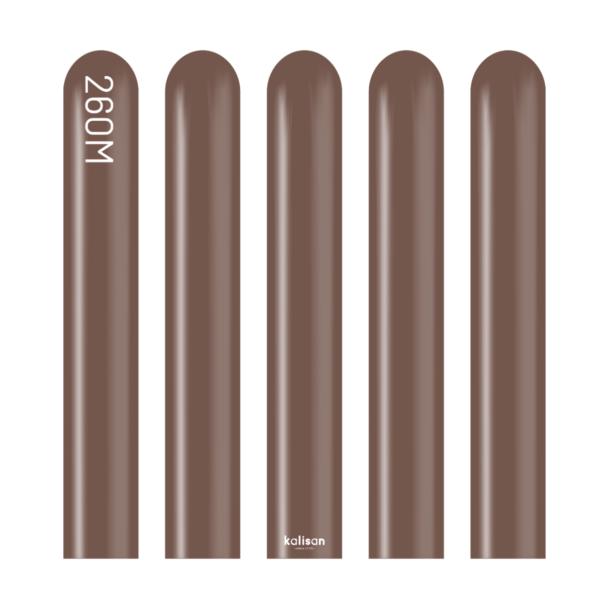 Modelling Balloons Kalisan - Standard Chocolate Brown (100/260s)