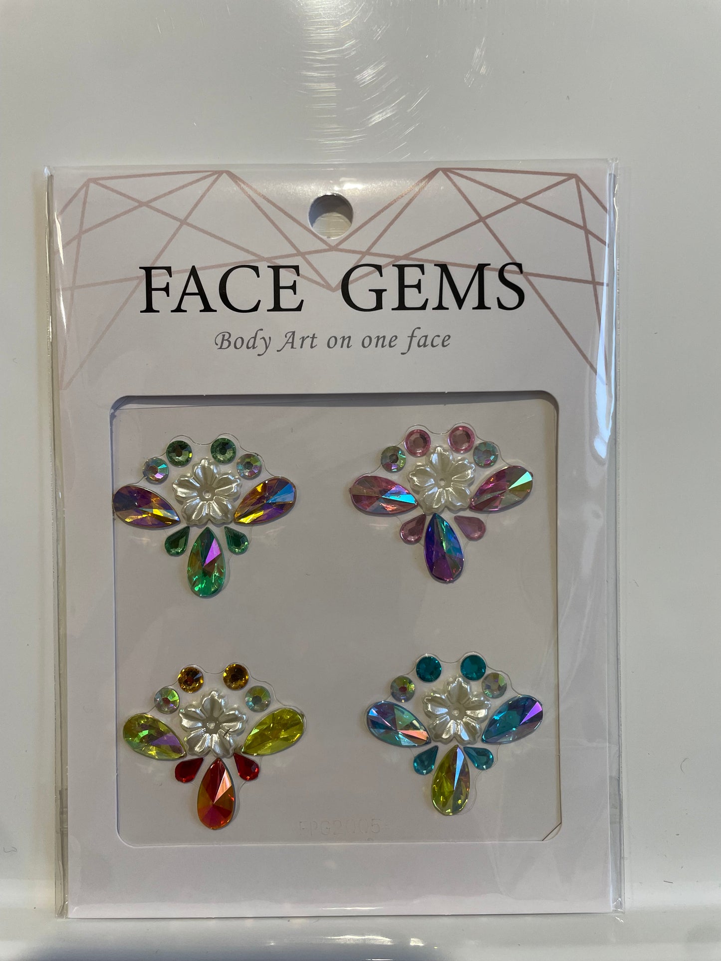 Face- & Body Gems - Flower Rainbow