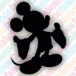 Glitter Tattoo Faketoos - Mickey Mouse (small)