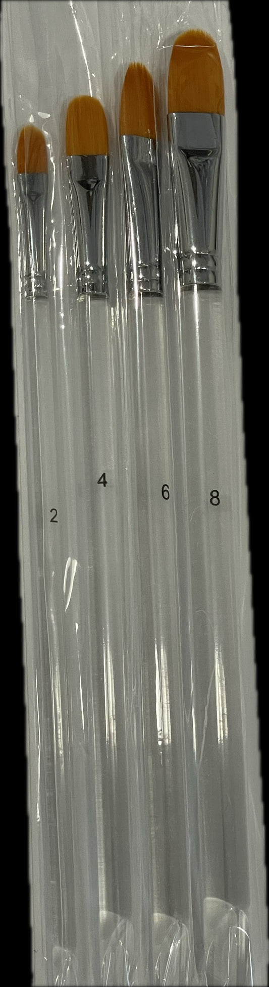 Brushes Diamond FX - Round Set - Nr 2, 4, 6 & 8