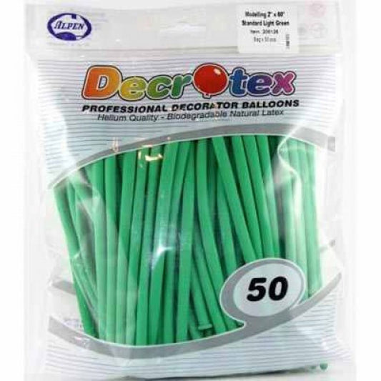 Modelling Balloons DTX (Sempertex) - Green (50/260s)