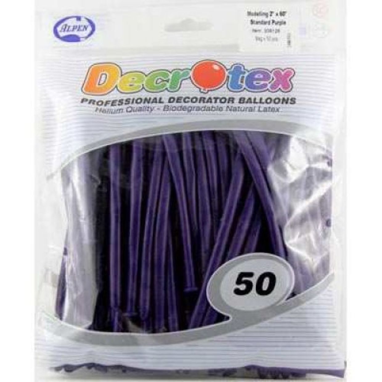 Modelling Balloons DTX (Sempertex) - Violet (50/260s)