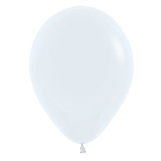 Round Balloons Latex DTX (Sempertex) - White (100/30cm) DTX (Sempertex)