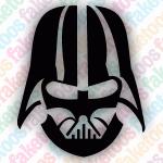 Glitter Tattoo Faketoos - Darth Vader (small)