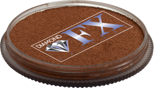 Face Paint & Body Paint Aqua Diamond FX - Metallic Copper (30g)