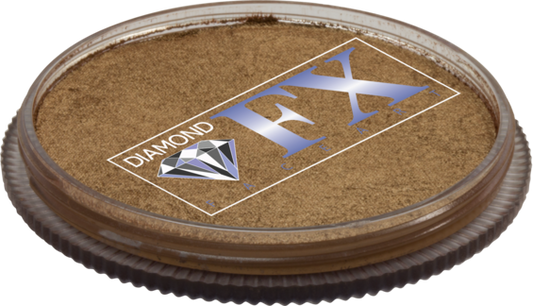 Face Paint & Body Paint Aqua Diamond FX - Metallic Old Gold (30g)