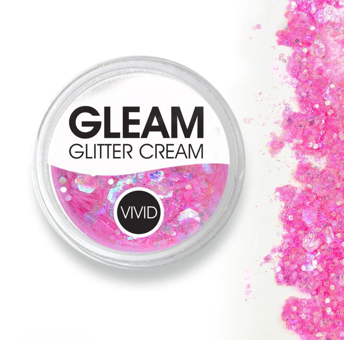 Gleam Glitter Cream Fusion - Princess Pink (10g)