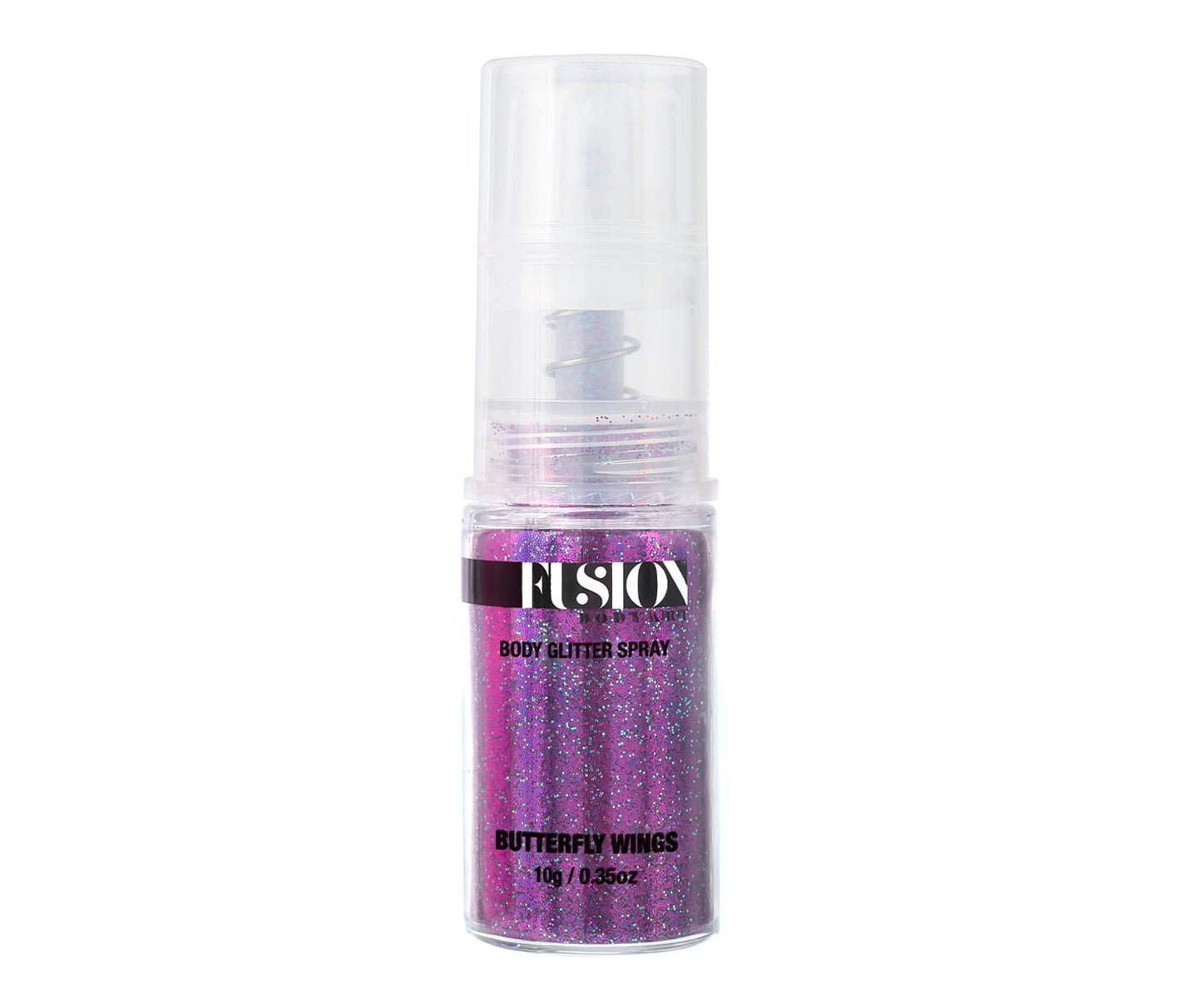 Glitter Pump Spray Fusion - Butterfly Wings Holographic Purple (10g)