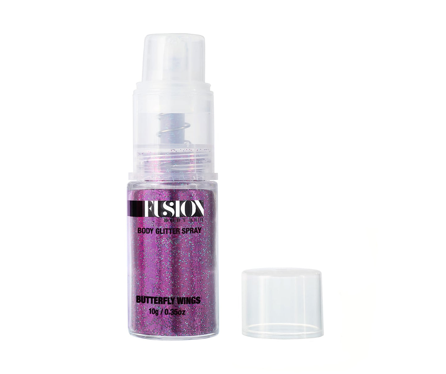 Glitter Pump Spray Fusion - Butterfly Wings Holographic Purple (10g)