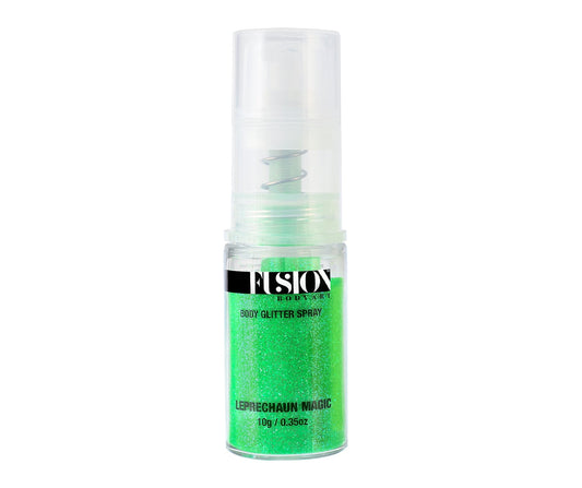 Glitter Pump Spray Fusion - Leprechaun Magic Holographic Lime Green (10g)