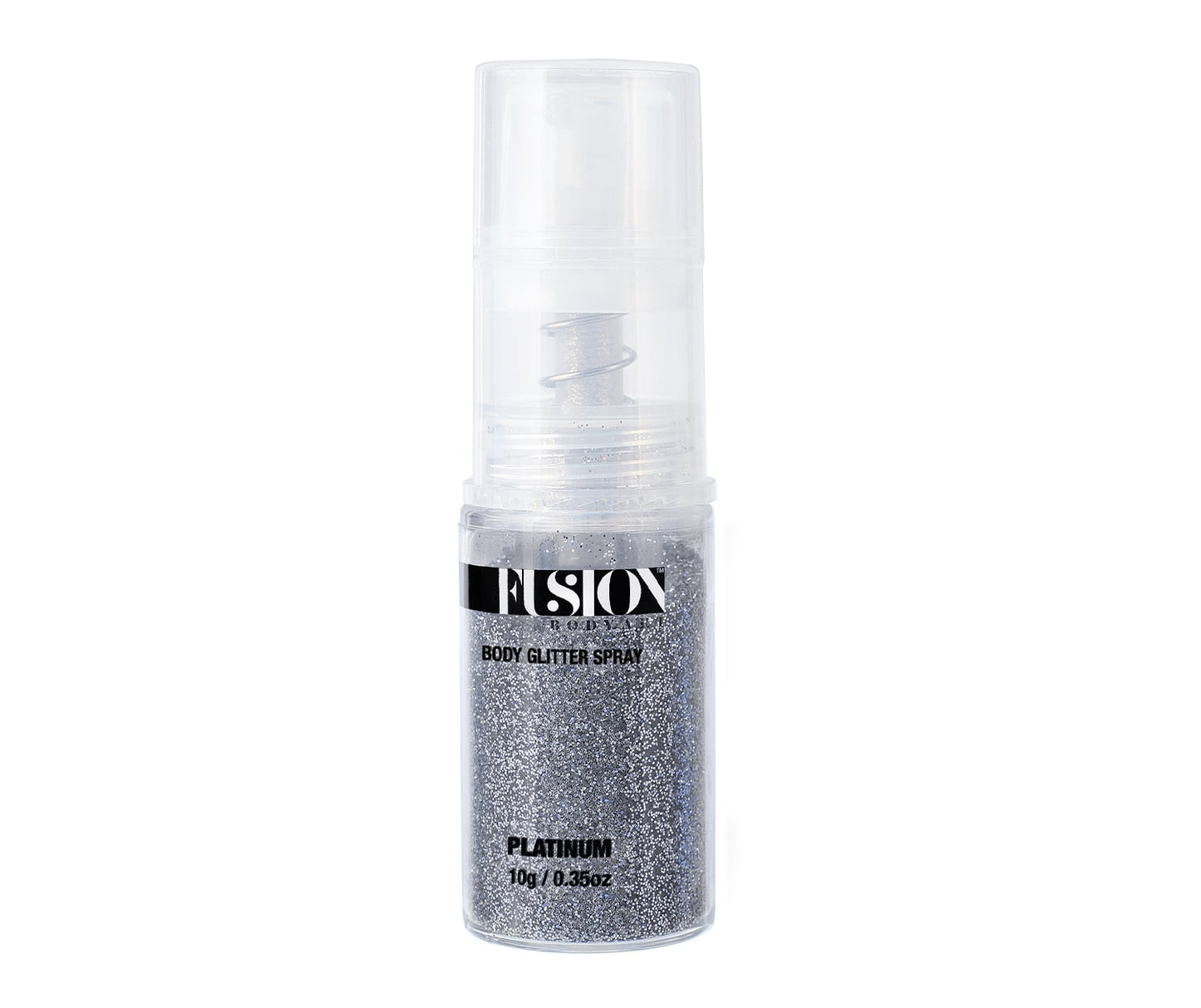Glitter Pump Spray Fusion - Metallic Silver (10g)