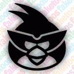 Glitter Tattoo Faketoos - Angry Birds (small)