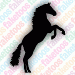Glitter Tattoo Faketoos - Horse 2 (small)
