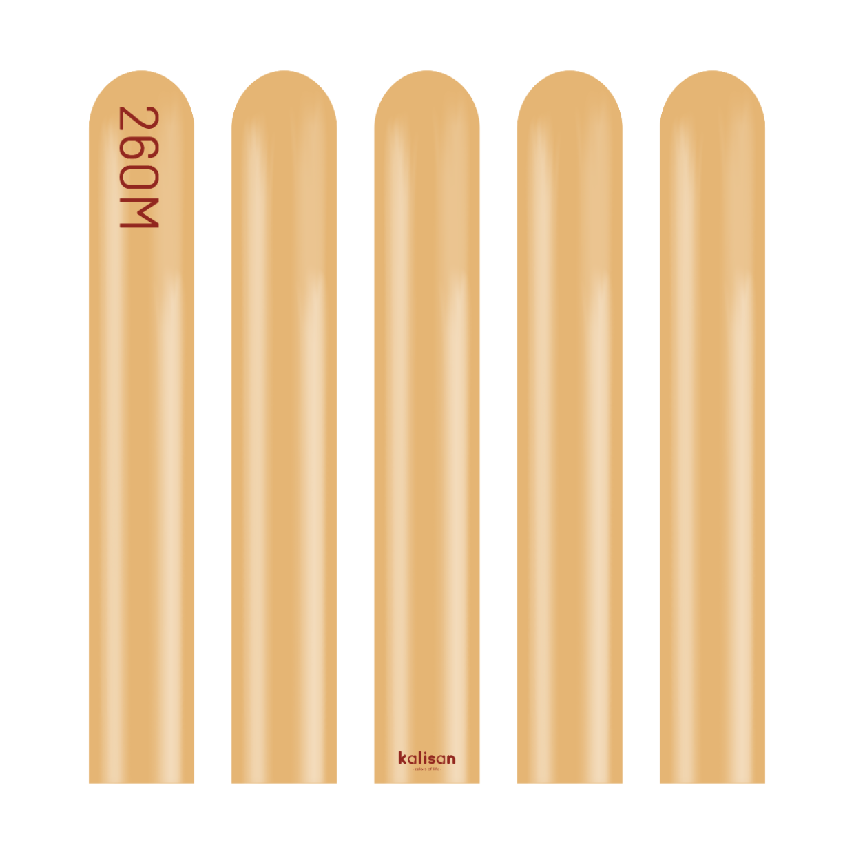 Modelling Balloons Kalisan - Metallic Gold (100/260s)