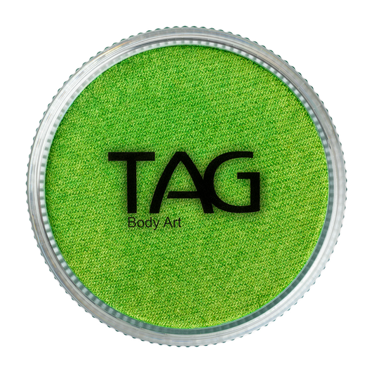 Face Paint & Body Paint Aqua Tag - Pearl Lime (32g)