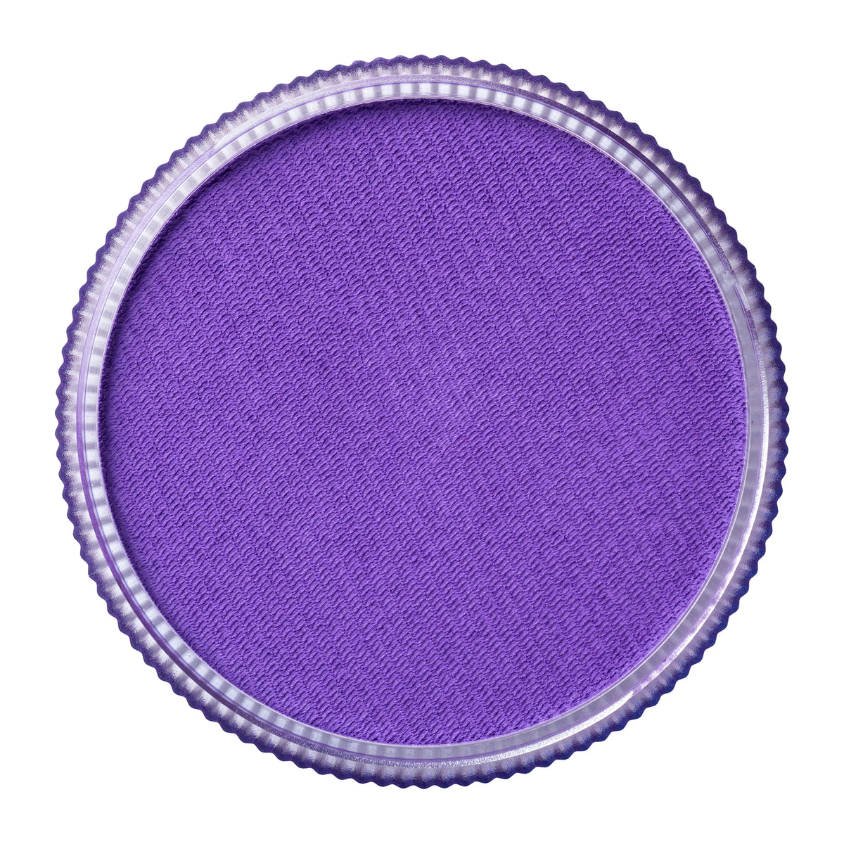 A round container of TAG Face & Body Paint - Purple (32g) water-activated face and body paint.