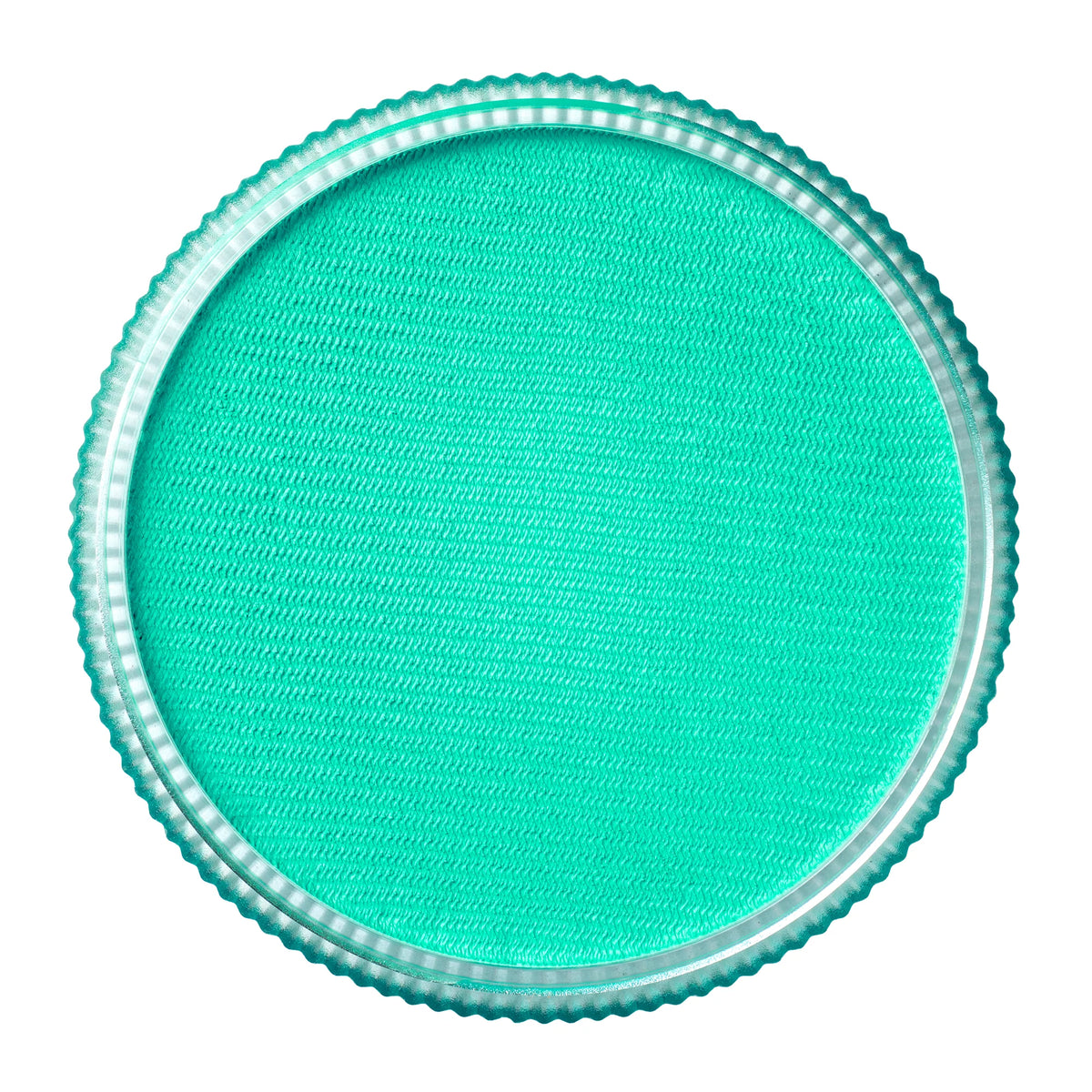 A round container of TAG Face & Body Paint - Pastel Turquoise (32g).