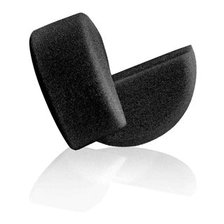 Paradise Foam Sponge Mehron - Half Moon Black (2pk)