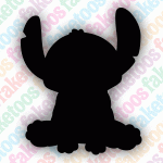 Glitter Tattoo Faketoos - Stitch (small)