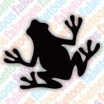 Glitter Tattoo Faketoos -Tree Frog (small)