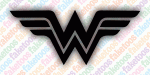 Glitter Tattoo Faketoos - Wonder Woman (medium)