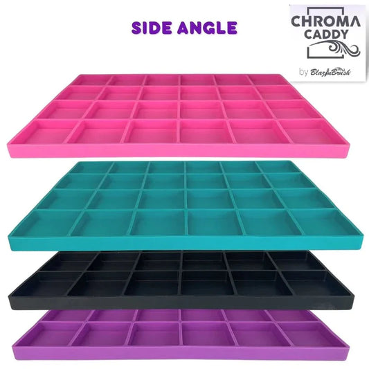 Chroma Caddy - 24 Slot Silicone Insert - Ultramarine
