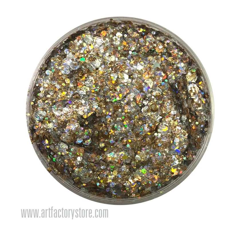 Festival Chunky Glitter Gel Fusion - Champagne (35ml)