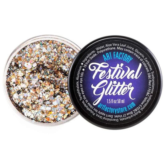 Festival Chunky Glitter Gel Fusion - Champagne (35ml)