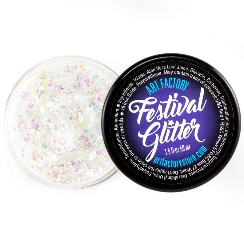 Festival Chunky Glitter Gel Fusion - Snowflake (35ml)