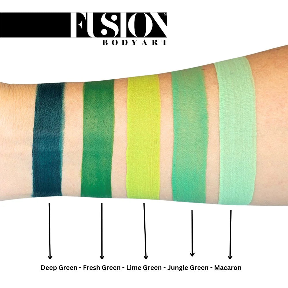 Face Paint & Body Paint aqua Fusion - Prime Jungle Green (32g)