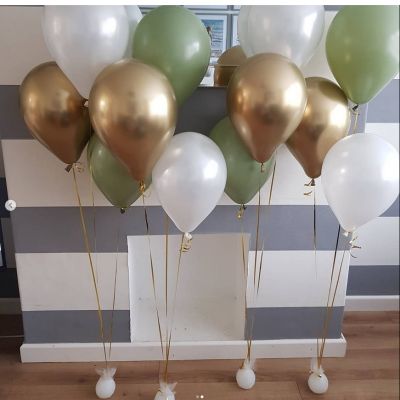 Round Balloons Latex DTX (Sempertex) - Satin White (100/12cm-5")