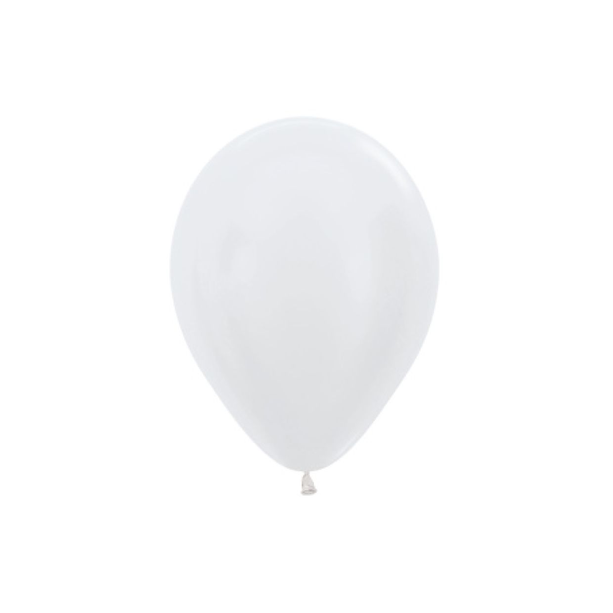 Round Balloons Latex DTX (Sempertex) - Satin White (100/12cm-5")