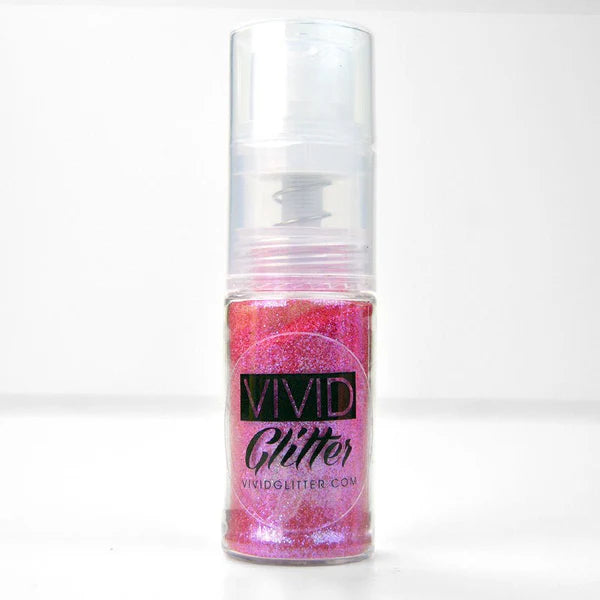 Fine Mist Spray Pump Vivid Glitter - Hot Pink (7.5g)